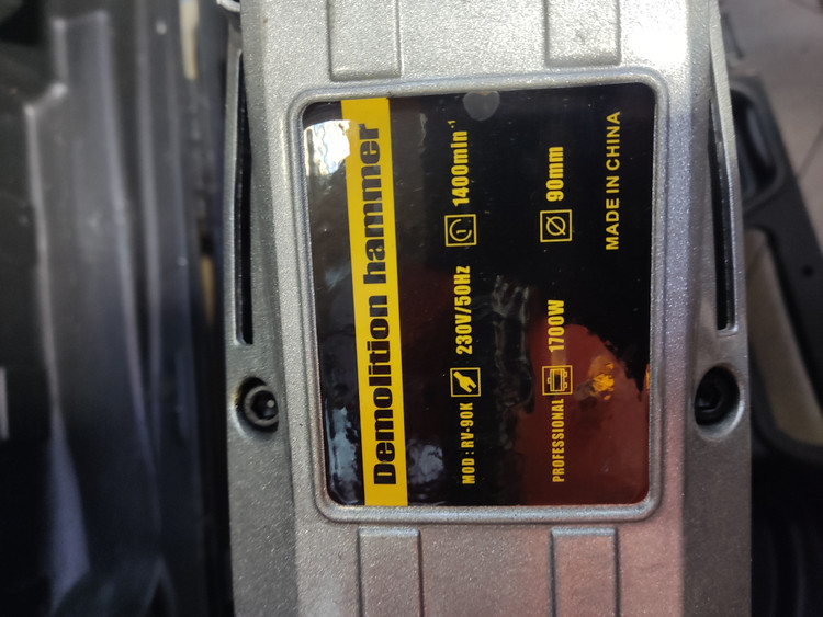 چکش تخریب 17 کیلویی گریس خور 1700 وات NEC مدل1770
